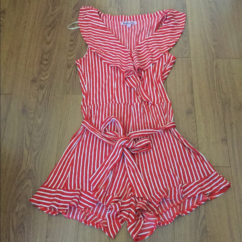 Endless love body jump short blouse